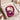 Fuchsia Tigers Eye Gemstone Beaded Wristlet with a Rose Gold-plated Keyring